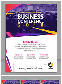 企業(yè)商務公司形象宣傳三折頁設計模版 高清PSD模板及素材下載大全